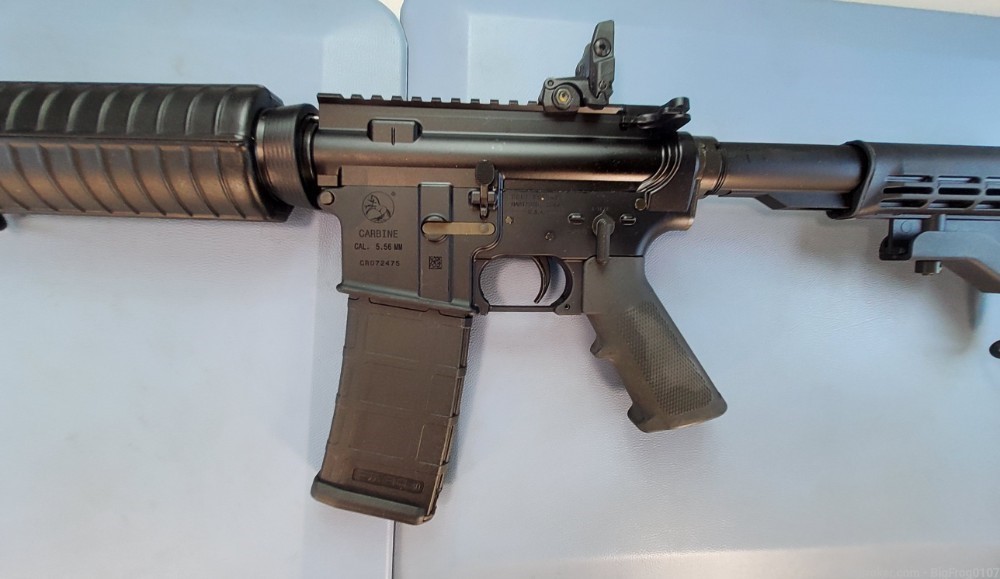 Colt M4 Carbine 5.56 NATO  Black 16.1" barrel Lightly Used NO CC FEES -img-10