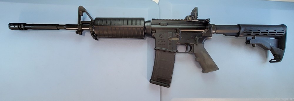Colt M4 Carbine 5.56 NATO  Black 16.1" barrel Lightly Used NO CC FEES -img-1