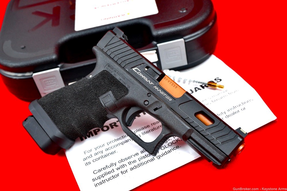 Badass John Wick TTI Glock G19 9mm Combat Master Original Case-img-8