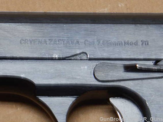 Crvena Zastava Yugo M70 7.65 /.32 acp pistol-img-5