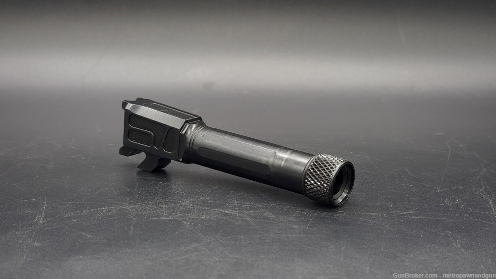 Faxon Match Series Straight Fluted Threaded Barrel For M&P Shield Plus 9mm-img-2
