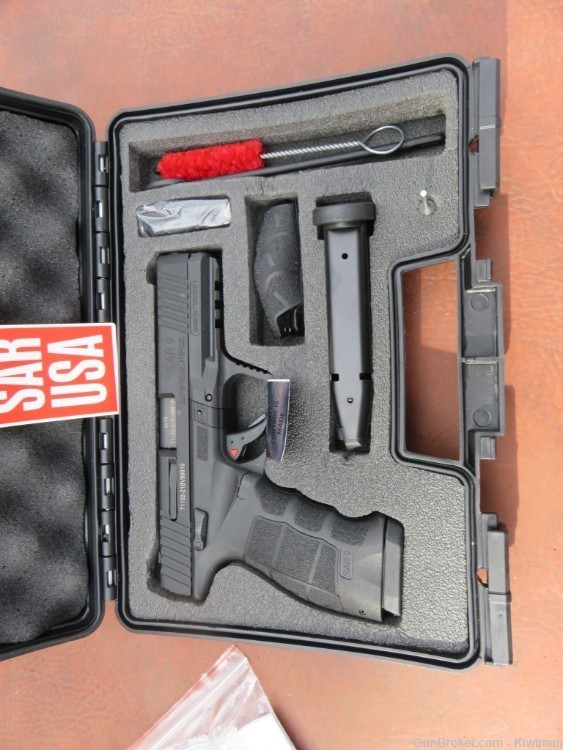 Sar USA SAR9 9mm 4.4" B. 2-17+1  Mags  NIB.-img-15