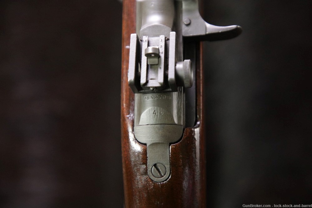 WWII IBM M1 Carbine AO Receiver US .30 Semi Auto Rifle I.B.M. C&R-img-23