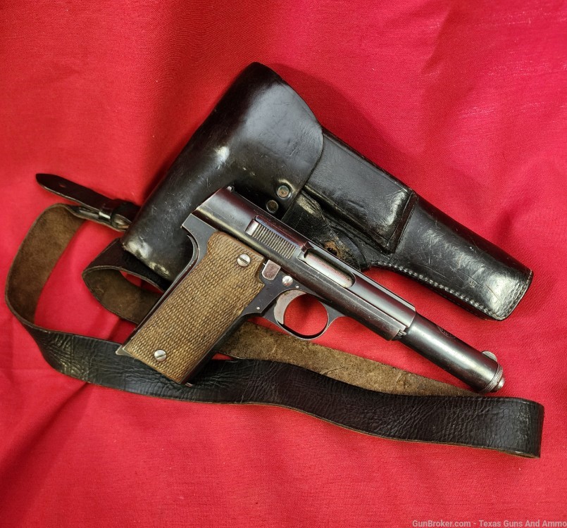 SPANISH ASTRA 400 WITH HOLSTER GREAT SHAPE! -img-0