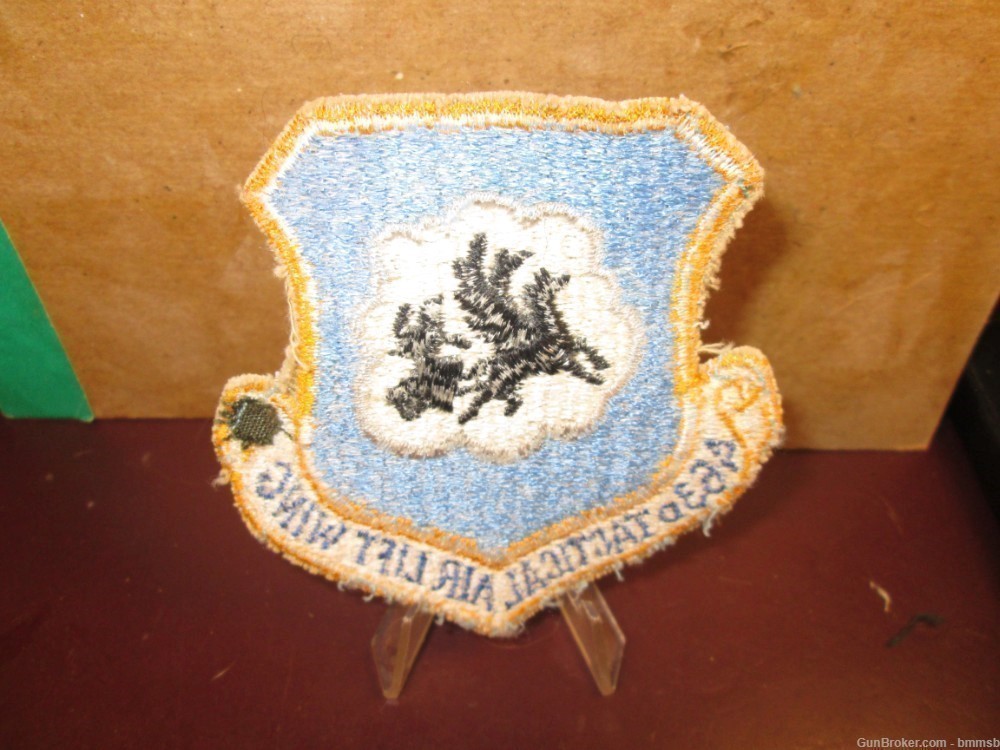 Vintage U.S. Air Force 463D TACTICAL AIR LIFT WING Patch-img-1