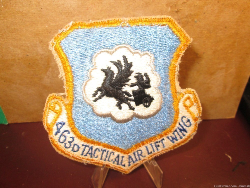 Vintage U.S. Air Force 463D TACTICAL AIR LIFT WING Patch-img-0