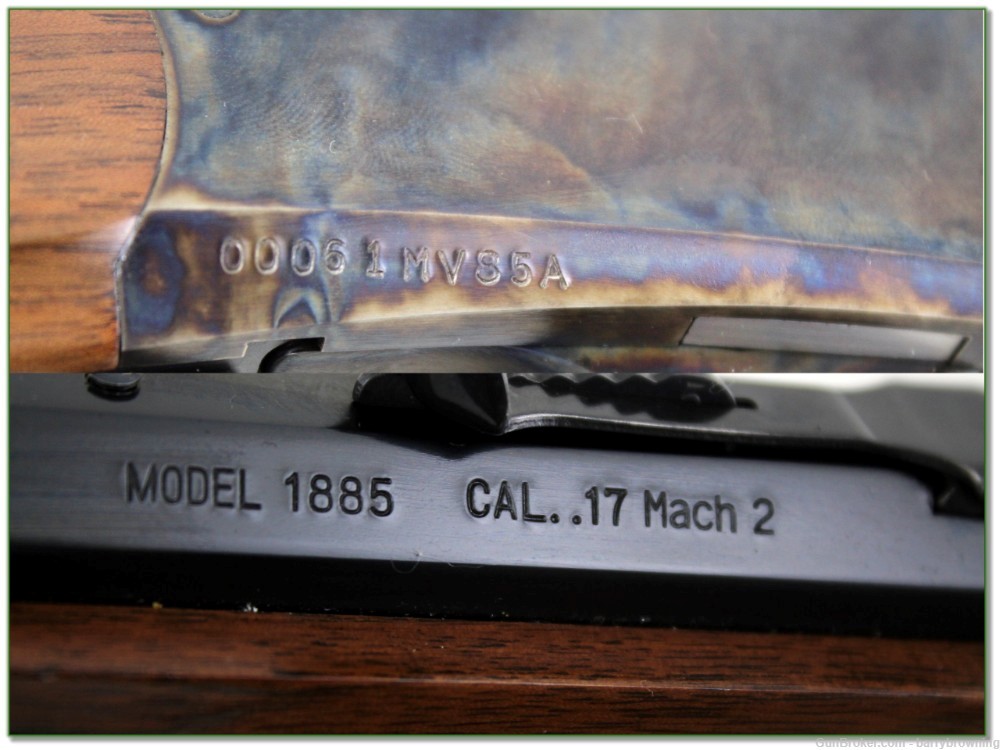 Winchester 1885 Limited Edition case colored RARE 17 Mach 2 (17HM2)-img-3