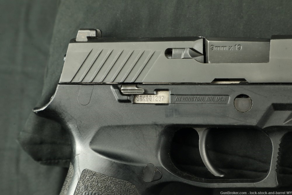 SIG Sauer P320 Carry Nitron 3.7” 9mm Semi-Auto Pistol w/ Case-img-16