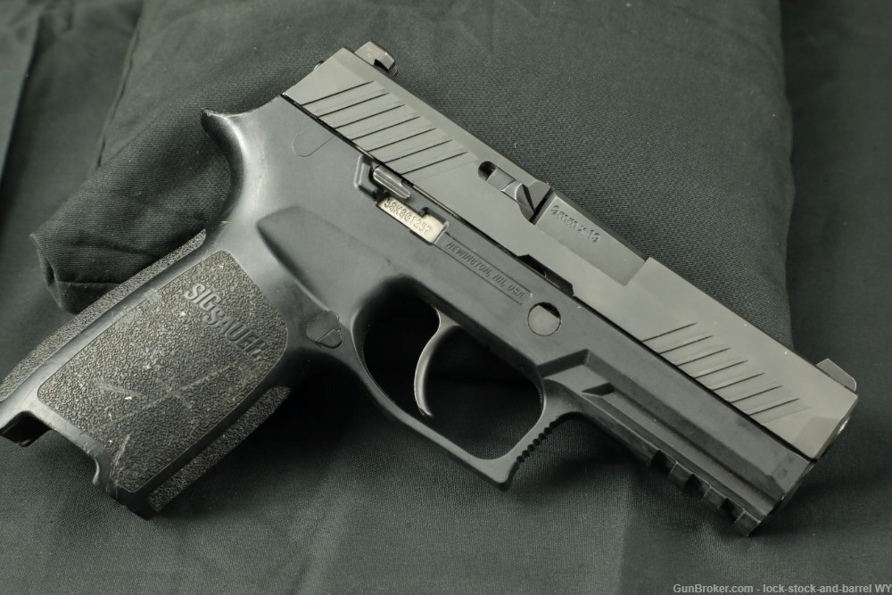 SIG Sauer P320 Carry Nitron 3.7” 9mm Semi-Auto Pistol w/ Case-img-3