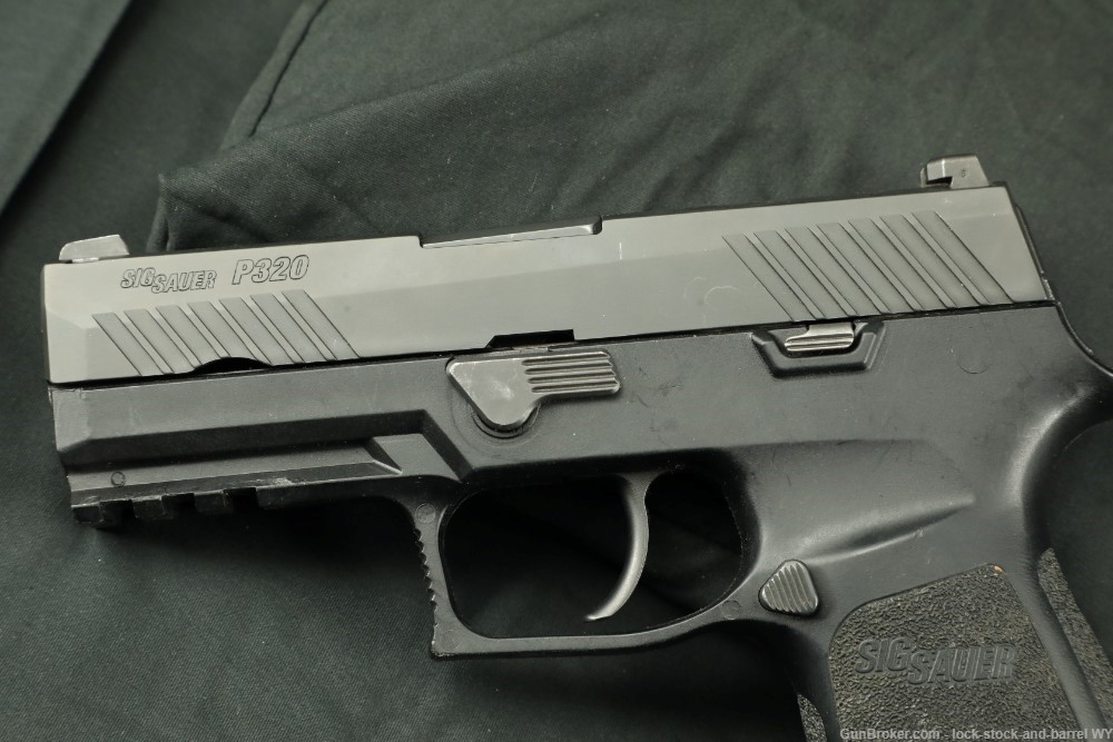 SIG Sauer P320 Carry Nitron 3.7” 9mm Semi-Auto Pistol w/ Case-img-7