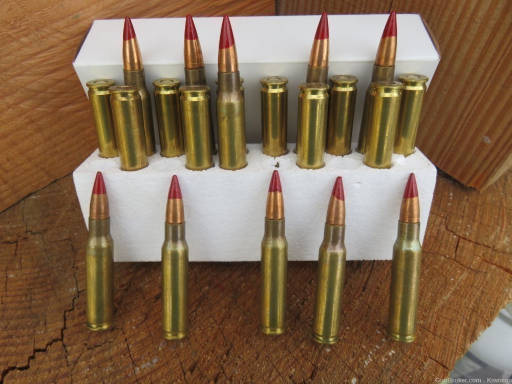Rare New Production 2021.308 Win. Red tracer LC. 147Gr. 2850fps. 20 Rounds-img-5