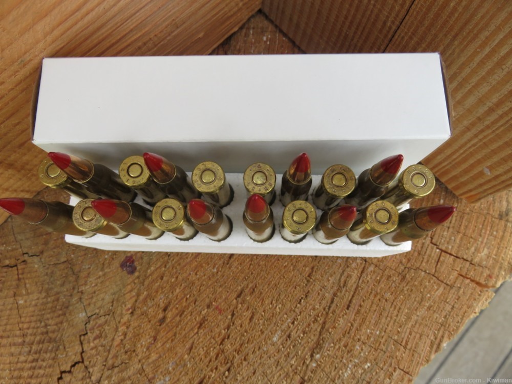 Rare New Production 2021.308 Win. Red tracer LC. 147Gr. 2850fps. 20 Rounds-img-1