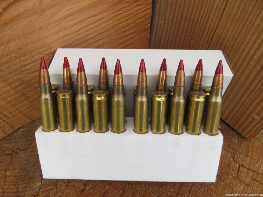 Rare New Production 2021.308 Win. Red tracer LC. 147Gr. 2850fps. 20 Rounds-img-0