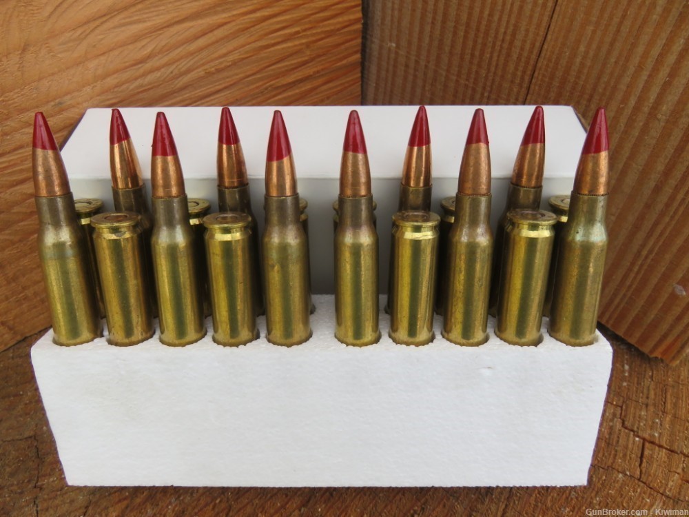 Rare New Production 2021.308 Win. Red tracer LC. 147Gr. 2850fps. 20 Rounds-img-4