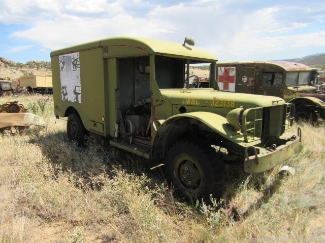 4 1950's 3/4 TON M43 M37 Military vehicle's...NO reasonable offer refused-img-0