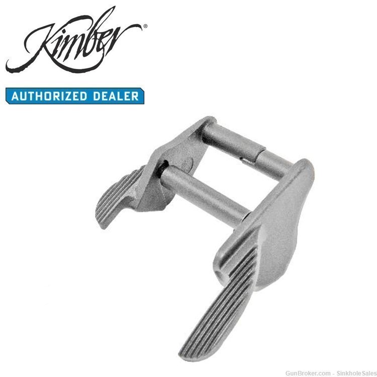 Kimber 1911 Laser Grip Set Pinned Ambi Safety Stainless 4100029-img-0