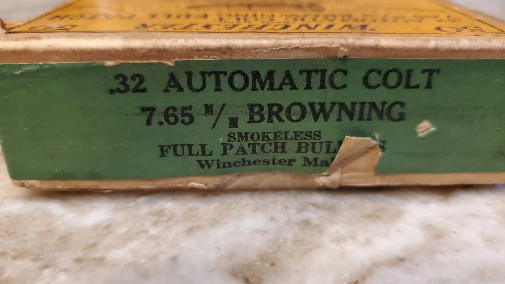 Winchester Repeating Arms 32 ACP 7.65 browning full patch 50 rounds-img-9