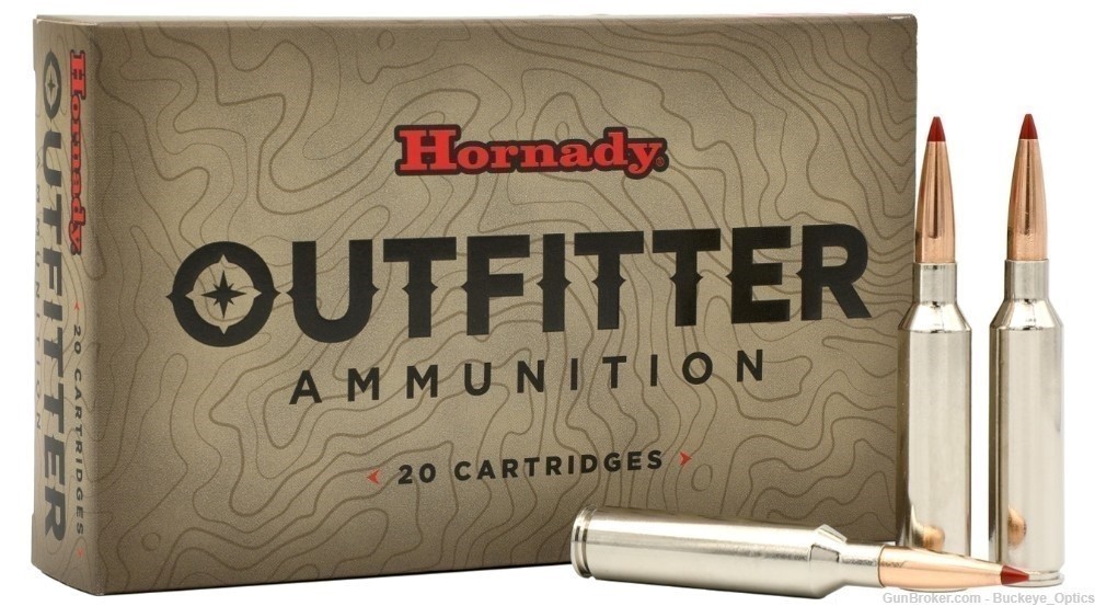 Full Case of Hornady Outfitter 300 PRC 190 GR CX (200 Rounds)-img-0
