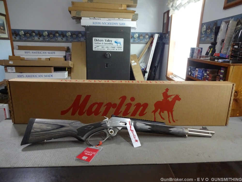 Marlin 1894 SBL 44 Rem Mag 16.10" Stainless 70432  REALLY NICE WOOD-img-0