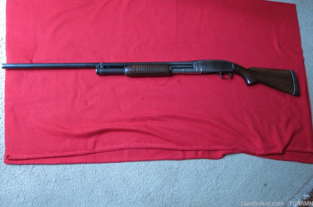 Winchester Model 12 With A 30"Barrel 12 Ga LOP Is 13"C&R OK Cheep-img-6
