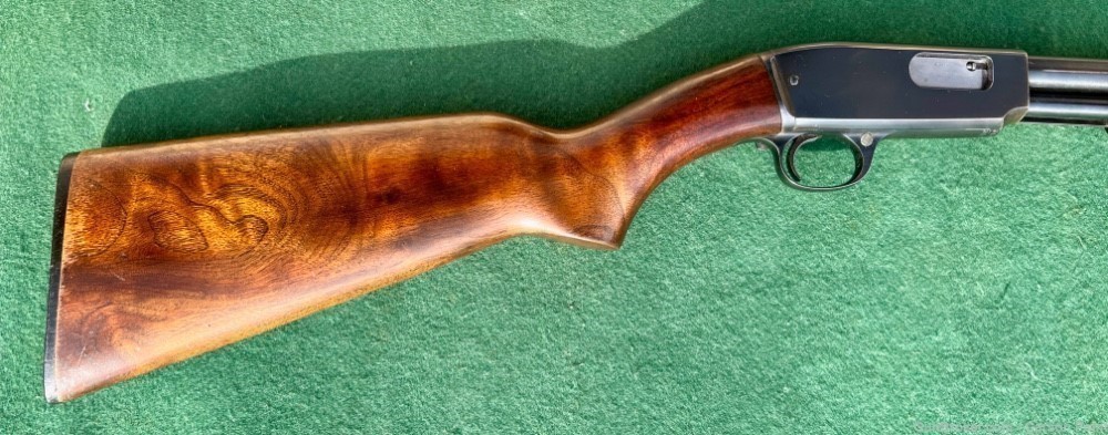 Winchester 61 Pump Action .22 LR 24" barrel grooved receiver Made in 1961-img-0