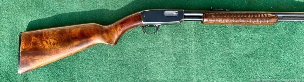 Winchester 61 Pump Action .22 LR 24" barrel grooved receiver Made in 1961-img-2