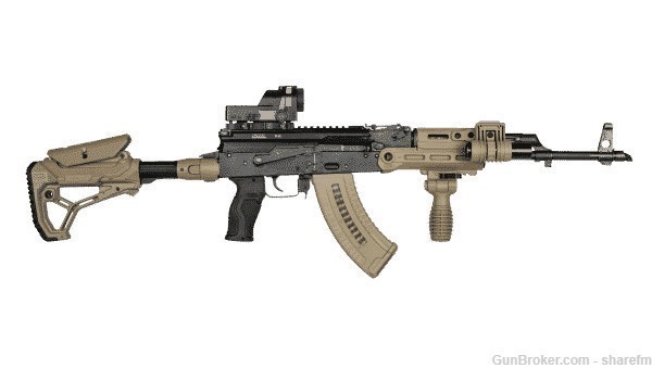 Fab Defense GradusAK - Reduced Angle Pistol Grip For AK/Galil-img-1