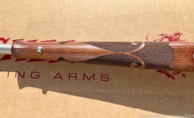 Winchester 70 Stainless Featherweight 300 WSM 24" NIB 2023 NICE WOOD-img-13