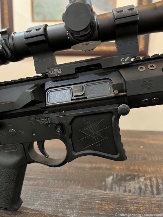 Custom AR15 / M110 Semi Auto Rifle Seekins Precision Upper & Lower -img-2