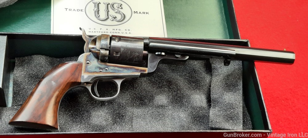 U.S. Fire Arms *USFA* Richards Mason 1851 Navy Conversion .38 spec. RARE! -img-2