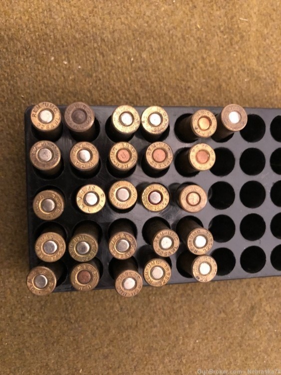 26 rounds vintage loaded .32 S&W long ammo Smith and Wesson W-W R-P WRA-img-1