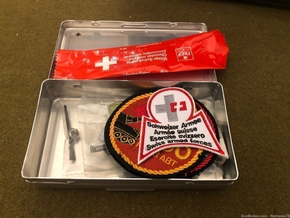 Rare Swiss civilian ammo & accessories lot 7.5x55 .338 Lapua emergency kit-img-19