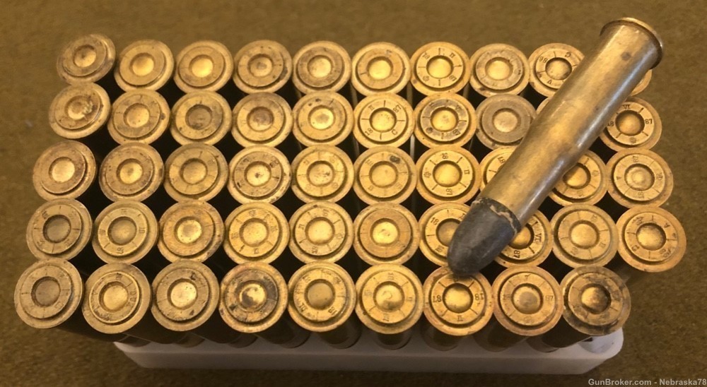 50 rounds original loaded black powder 11mm Mannlicher Werndle ammo 11x58r-img-0
