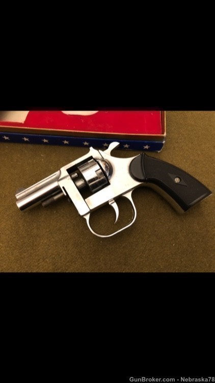 Rare Clerke First .22 caliber blank starter trainer revolver No FFL w/ box -img-8