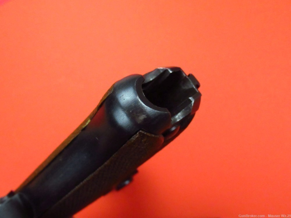 Sharp 1937 code 42 Luger P08 Mauser German Army Pistol 9mm P38 -img-113