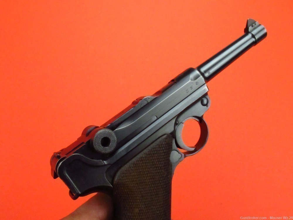 Sharp 1937 code 42 Luger P08 Mauser German Army Pistol 9mm P38 -img-46