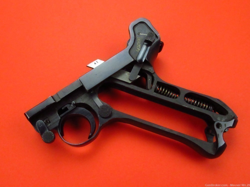 Sharp 1937 code 42 Luger P08 Mauser German Army Pistol 9mm P38 -img-102