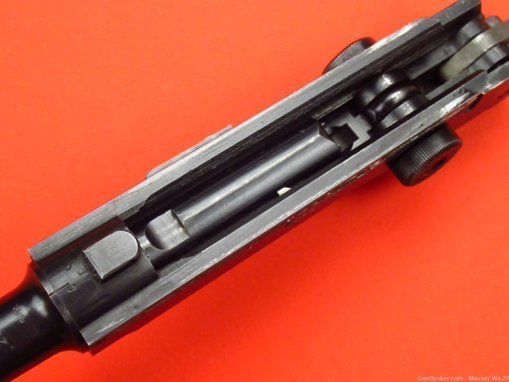 Sharp 1937 code 42 Luger P08 Mauser German Army Pistol 9mm P38 -img-90