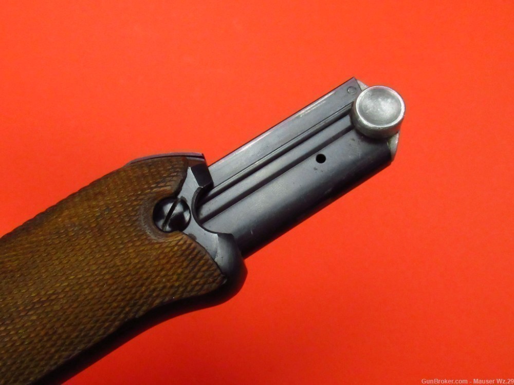 Sharp 1937 code 42 Luger P08 Mauser German Army Pistol 9mm P38 -img-112