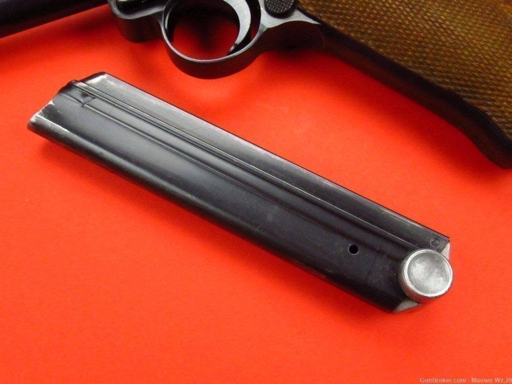 Sharp 1937 code 42 Luger P08 Mauser German Army Pistol 9mm P38 -img-115