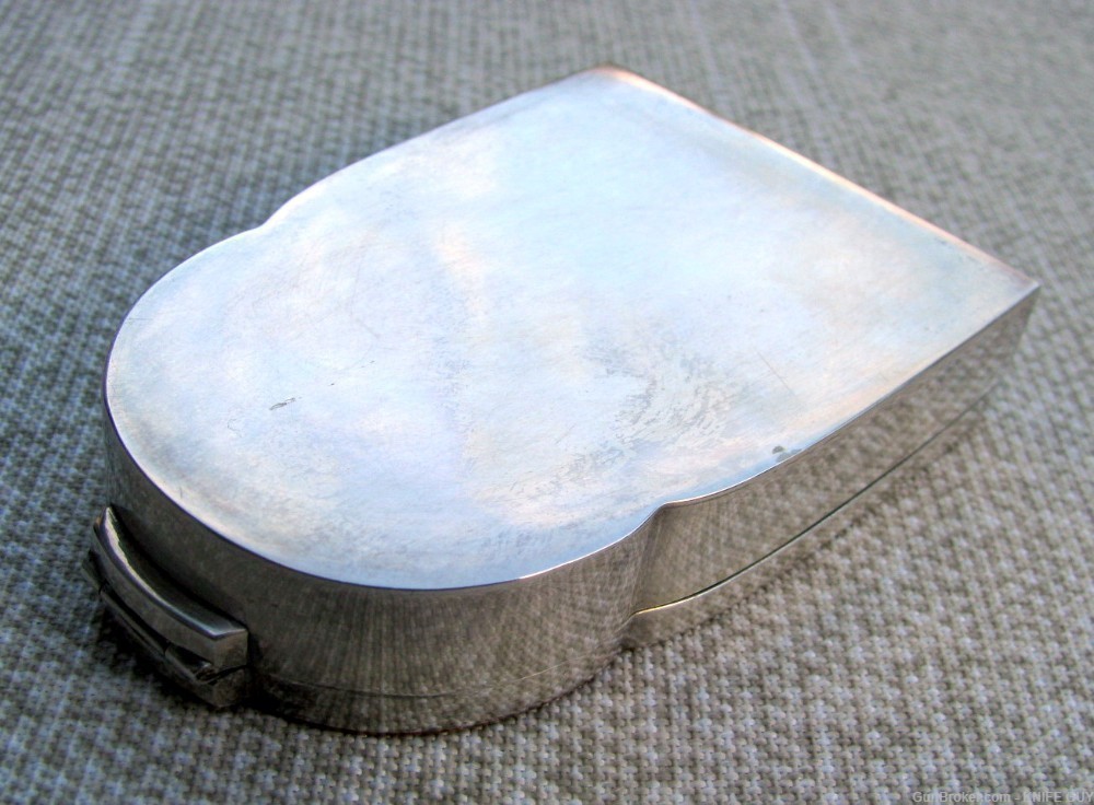 MINT CHASED SILVER/COPPER GOLDWASHED SNUFFBOX+ORIGINAL CASE BY SHOBIDO1920-img-8