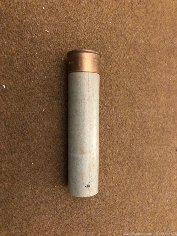 Rare Gevelot 8 gauge 4” paper large bore punt shotgun case -img-1