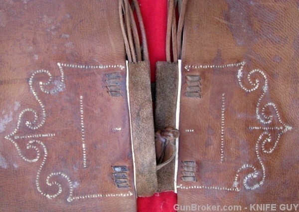 EXTREMELY FANCY ANTIQUE SPANISH COLONIAL CHAPS-img-16