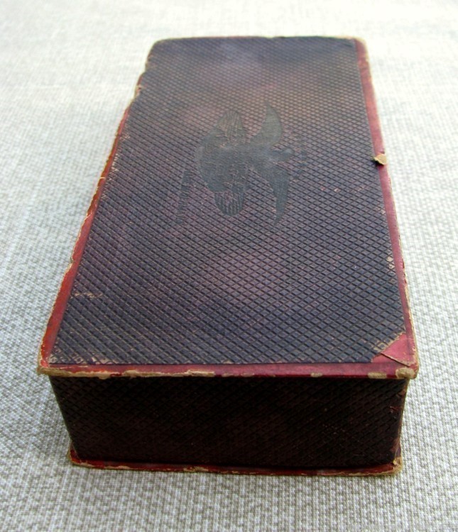 FINE 1850s-60s FEDERAL EAGLE GOLD RUSH PERIOD SMALL SCALE SET ORIGINAL BOX-img-3