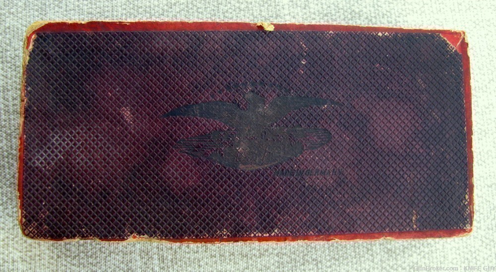 FINE 1850s-60s FEDERAL EAGLE GOLD RUSH PERIOD SMALL SCALE SET ORIGINAL BOX-img-8