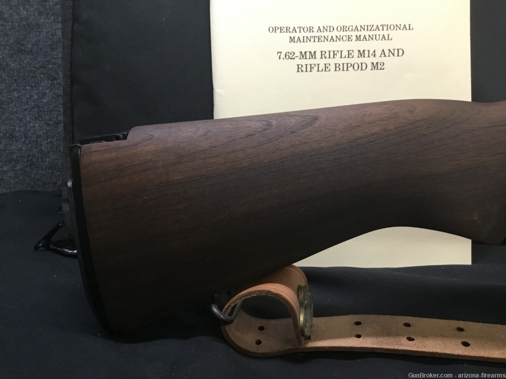 Springfield M1A Semi Auto Rifle 308WIN Soft Case 1-20RND MAG M2 Bipod-img-8