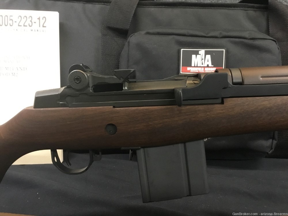 Springfield M1A Semi Auto Rifle 308WIN Soft Case 1-20RND MAG M2 Bipod-img-1