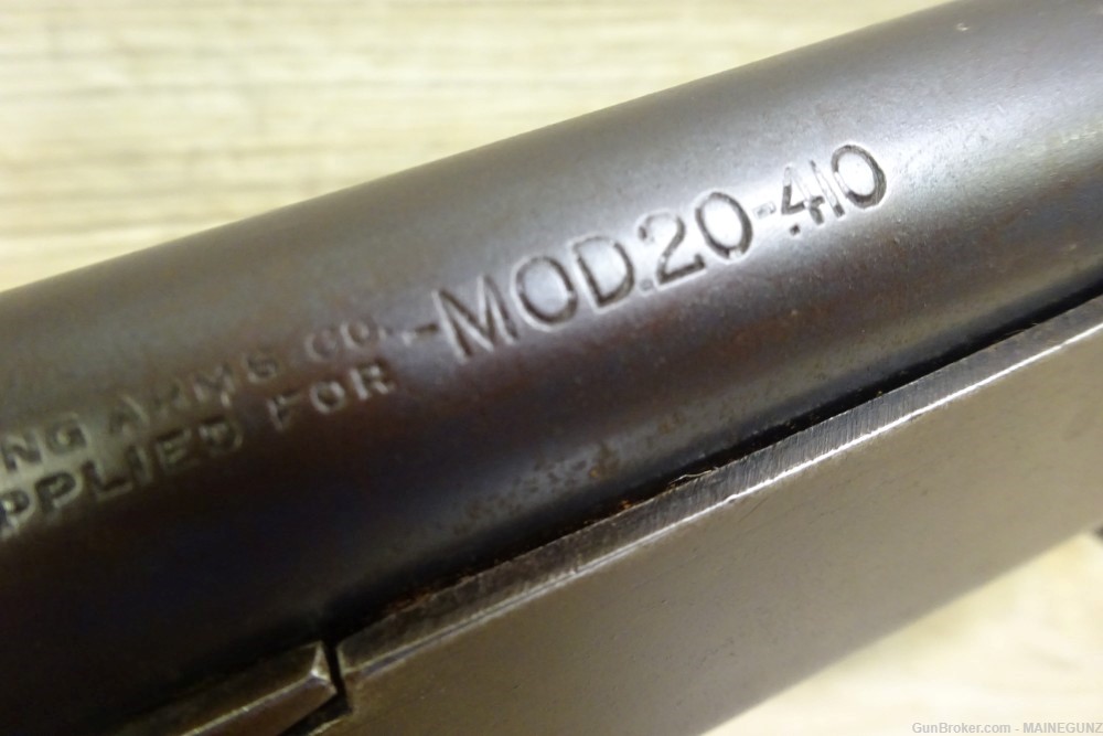 Vintage Winchester Model 20 .410 shotgun Full choke No Reserve-img-5