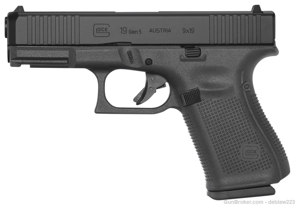 Glock 19 Gen 5 G19 9mm Picatinny Rail Pistol LayAway Option PA195S203-img-1