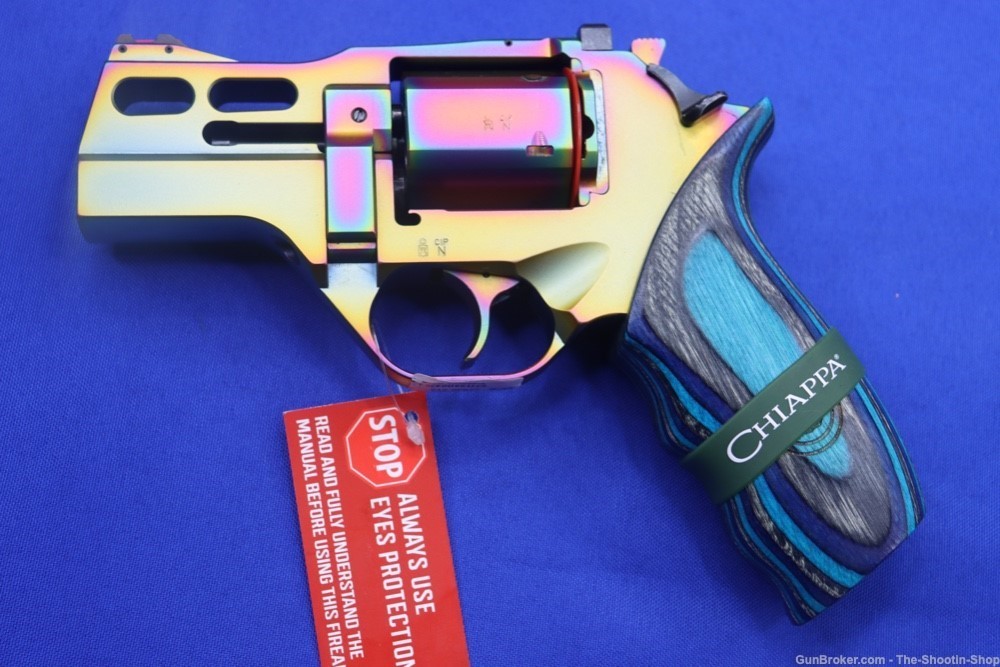Chiappa Firearms NEBULA RHINO 30DA Revolver 357 MAG w/ Holster RAINBOW PVD-img-14